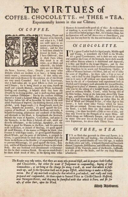 Houghton EB65.A100.B675b v.2 - coffee by Author unidentified, c. 1690 — archival coffee print from Wikimedia Commons (institutional source)