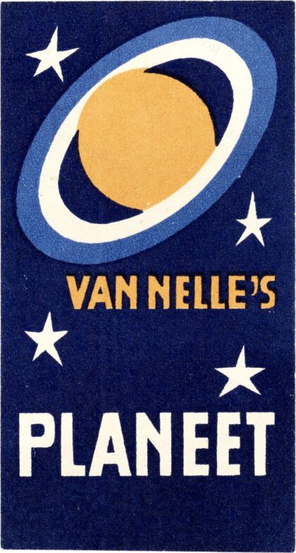 Van Nelle's Planeet by Jacob Jongert, c. 1930 — archival coffee print from Wikimedia Commons (institutional source)