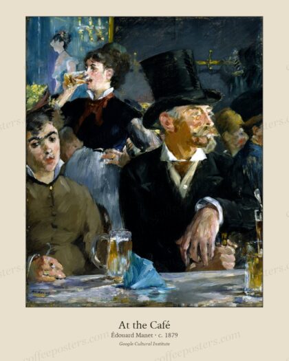 At the Café by Édouard Manet