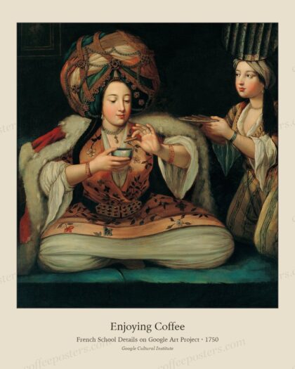 Enjoying Coffee
