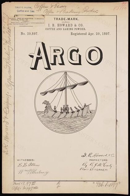 [Trademark registration by I. R. Howard & Co