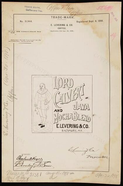 [Trademark registration by E. Levering & Co