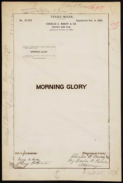 [Trademark registration by Charles E. Moody & Co