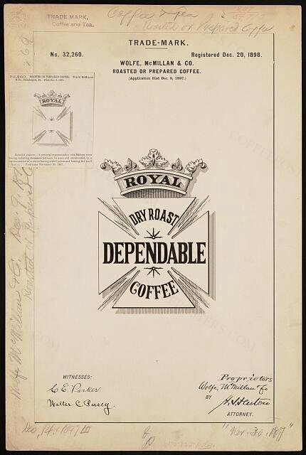 [Trademark registration by Wolfe, McMillan & Co