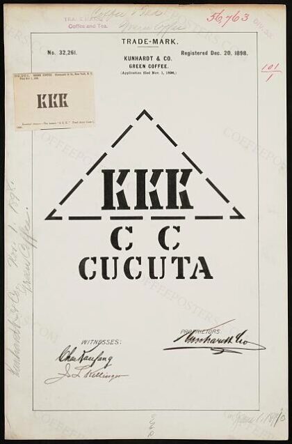 [Trademark registration by Kunhardt & Co