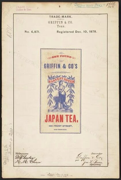 [Trademark registration by Griffin & Co
