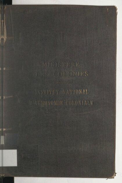 Congrès d'agriculture coloniale 21-25 mai 1918. 1, Rapport général, études financières et économiques, étud…