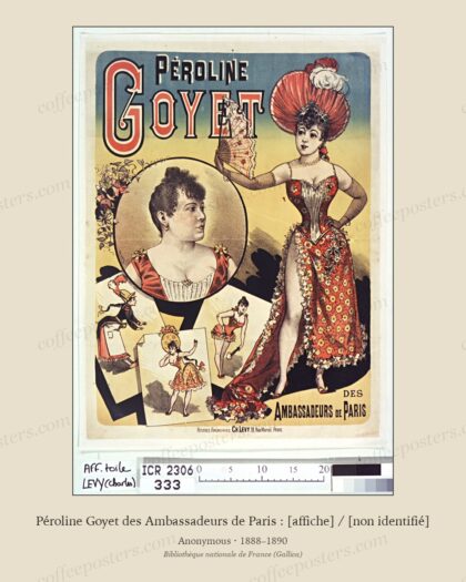 Péroline Goyet des Ambassadeurs de Paris : [affiche] / [non identifié]