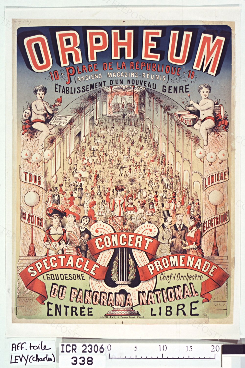 Orpheum, 10 place de la Republique, 10 (anciens Magasins-Réunis) : établissement d'un nouveau genre, concer…