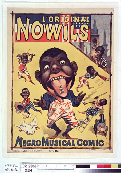 L'original Nowils : negro musical comic : [affiche] / [Non identifié]