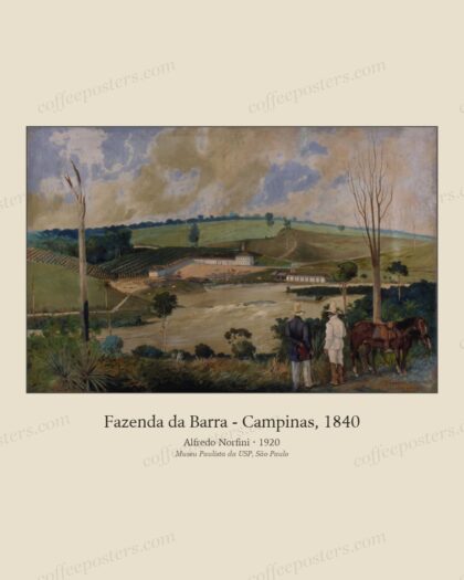 Fazenda da Barra - Campinas, 1840