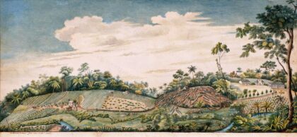 Fazenda Pombal, Colônia Leopoldina, Bahialabel QS:Len,"Fazenda Pombal, Colôni… by Jean-Frédéric Bosset de Luze, 1820 — archival coffee print from Google Cultural Institute