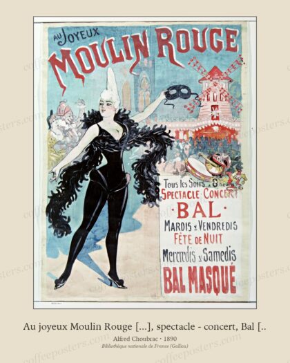 Au joyeux Moulin Rouge [...], spectacle - concert, Bal [..