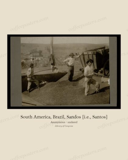 South America, Brazil, Sandos [i.e., Santos]