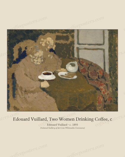 Edouard Vuillard, Two Women Drinking Coffee, c