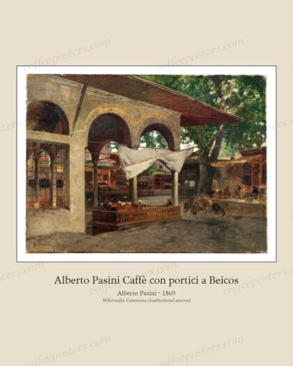 Alberto Pasini Caffè con portici a Beicos