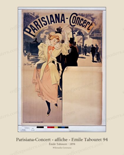 Parisiana-Concert - affiche - Emile Tabouret 94 - btv1b9007958s