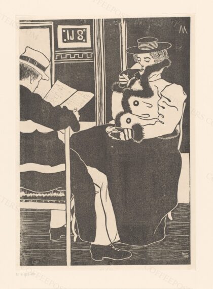 Interieur van een café, RP-P-1956-831 by Rijksmuseum, 1898 — archival coffee print from Wikimedia Commons (institutional source)
