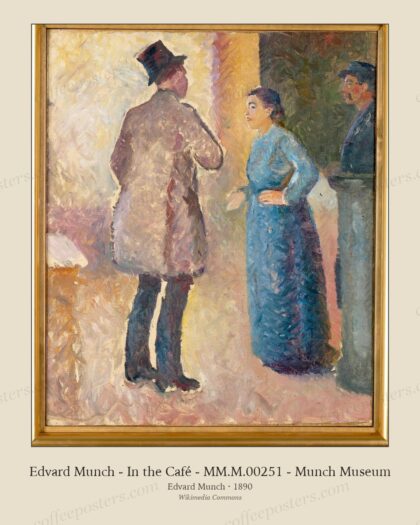 Edvard Munch - In the Café - MM.M.00251 - Munch Museum