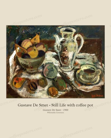 Gustave De Smet - Still Life with coffee pot