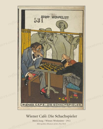 Wiener Café: Die Schachspieler