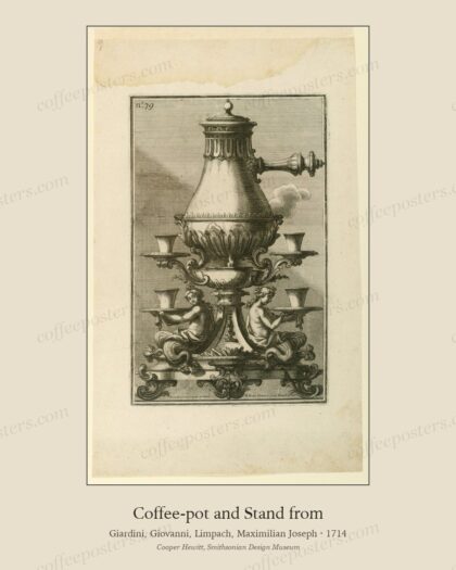 Coffee-pot and Stand from
