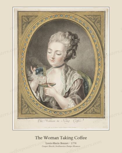 The Woman Taking Coffee