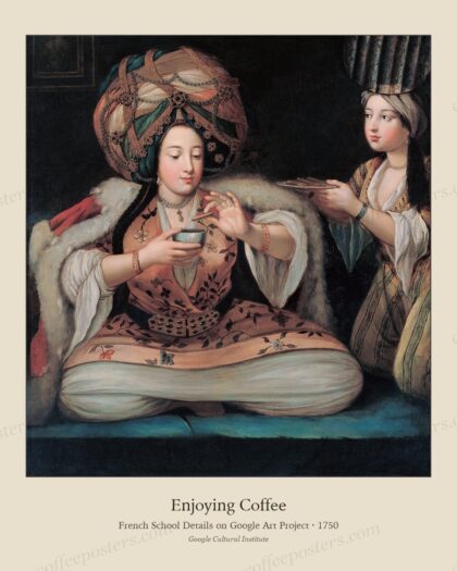 Enjoying Coffee