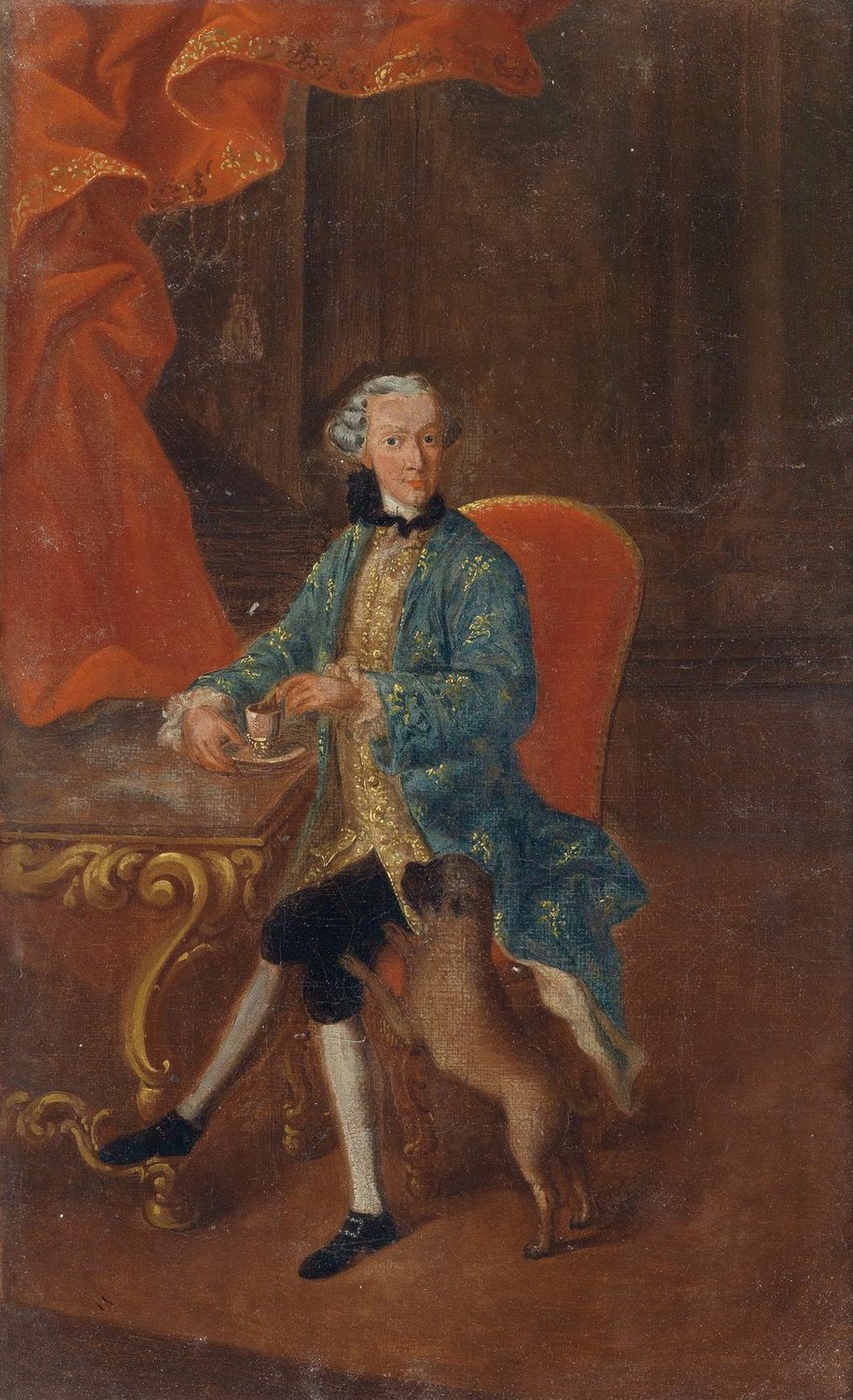 Porträtgalerie des steiermärkischen Adels 017 by Gennaro Basile, c. 1750 — archival coffee print from Wikimedia Commons (institutional source)