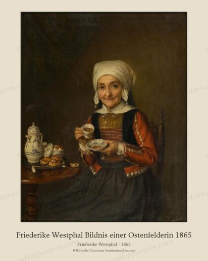 Friederike Westphal Bildnis einer Ostenfelderin 1865