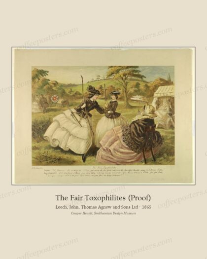The Fair Toxophilites (Proof)