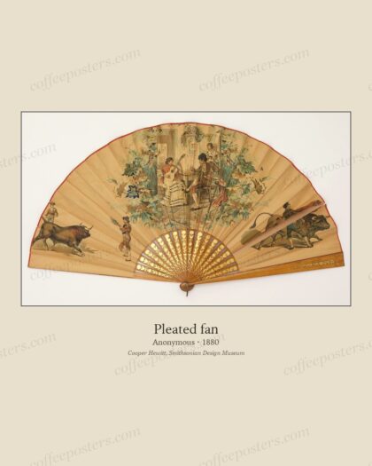 Pleated fan