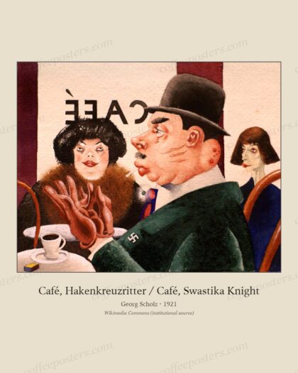 Café, Hakenkreuzritter / Café, Swastika Knight