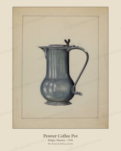 Pewter Coffee Pot
