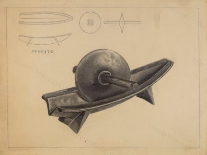 Coffee Grinder by Gordon Sanborn, c. 1936 — archival coffee print from The National Gallery, London