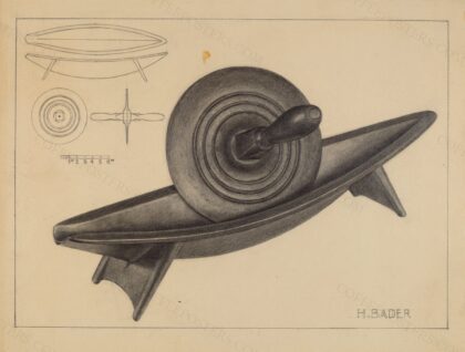 Coffee Grinder by Herman Bader, c. 1936 — archival coffee print from The National Gallery, London