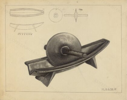 Coffee Grinder by Herman Bader, c. 1939 — archival coffee print from The National Gallery, London