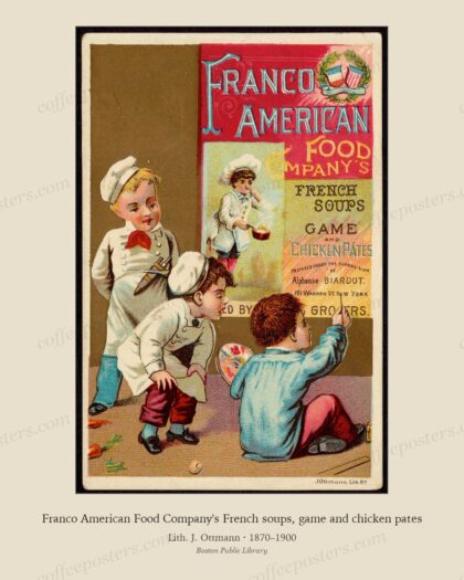 Franco American Food Company's French soups, game and chicken pates