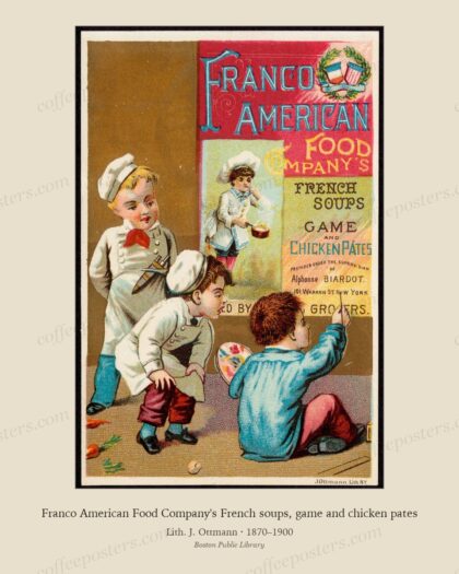 Franco American Food Company's French soups, game and chicken pates