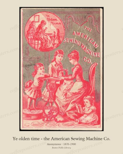 Ye olden time - the American Sewing Machine Co.