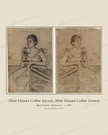 After-Dinner Coffee (recto); After-Dinner Coffee (verso)