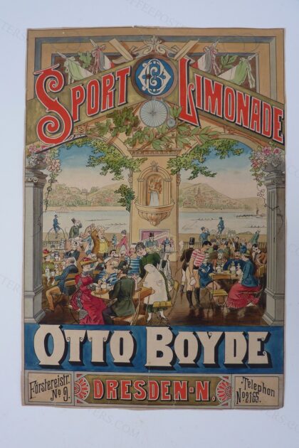Otto Boyde Dresden by Frank Papperitz, 1890 — archival coffee print from Wikimedia Commons (institutional source)
