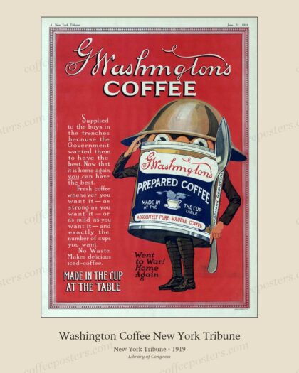 Washington Coffee New York Tribune