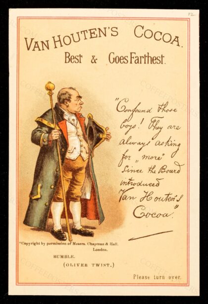 Van Houten's cocoa : best and goes farthest... : Bumble / C.J. van Houten & Zoon