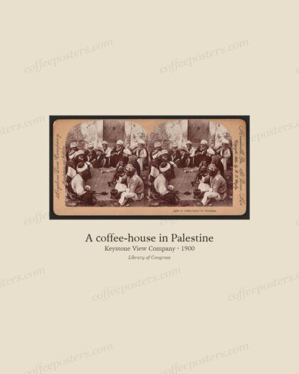 A coffee-house in Palestine