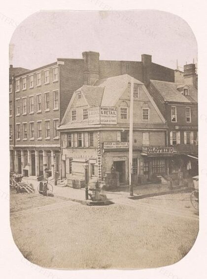 [Old London coffee house]