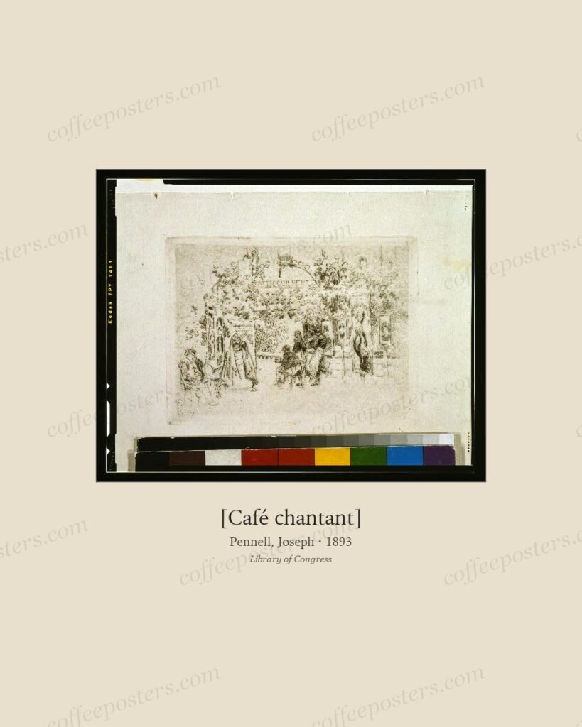 Mat width and colour for archival coffee prints