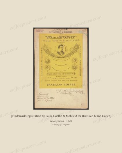 [Trademark registration by Paula Coelho & Mohlfeld for Brazilian brand Coffee] by Anonymous