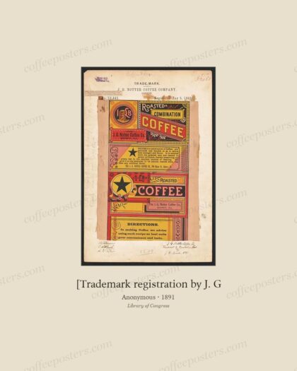 [Trademark registration by J. G