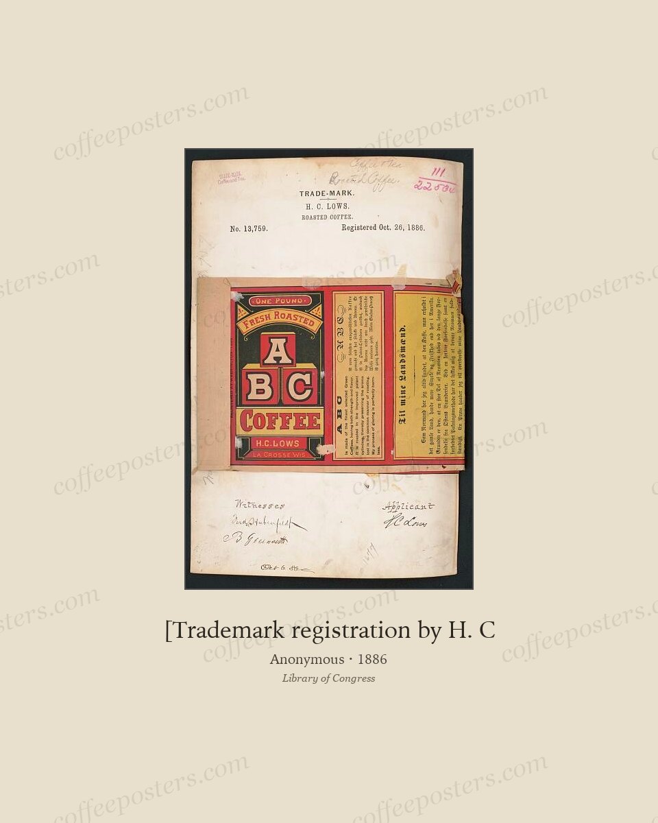 [Trademark registration by H. C